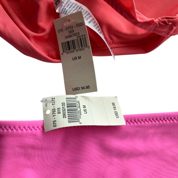 Aerie size M mismatched coral and pink SET medium NWT - Picture 4 of 9